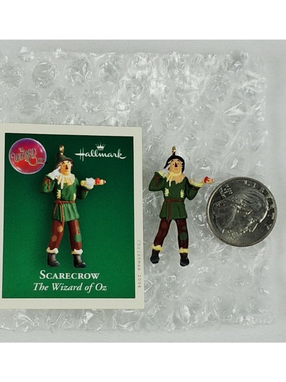Hallmark 2004 Keepsake Ornament Scarecrow Miniature Wizard Of Oz 2.5" Tall - Picture 5 of 7